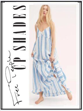 Free People / CP Shades  Isabella Stripe Maxi Dress